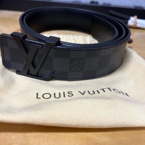 Louis Vuitton Belt Damier patter